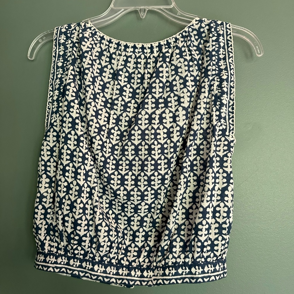 DOEN Rowe TOP -- SOLEDAD BLOOM XXS EUC - Picture 2 of 5